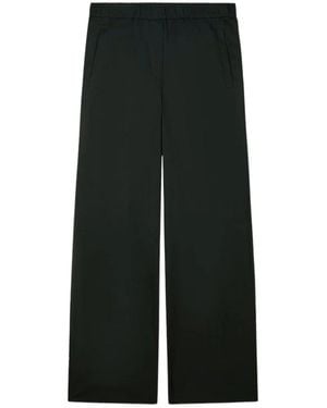 Patrizia Pepe Wide Trousers - Noir