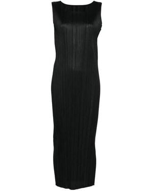 Issey Miyake Midi Dresses - Black