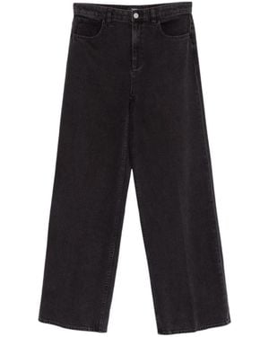 Theory Klassieke Denim Jeans Met Vijf Zakken - Zwart