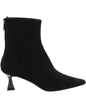 Gianmarco F. Heeled Boots - Black