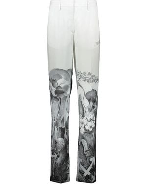 Off-White c/o Virgil Abloh Slim-Fit Trousers - White