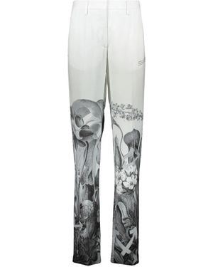 Off-White c/o Virgil Abloh Slim-Fit Pants - White
