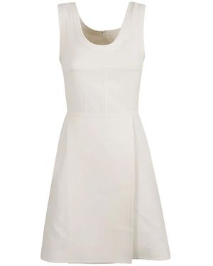 Jil Sander Short Dresses - White