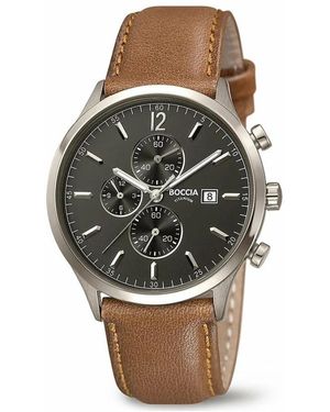 Boccia Titanium Chronograph - Grau