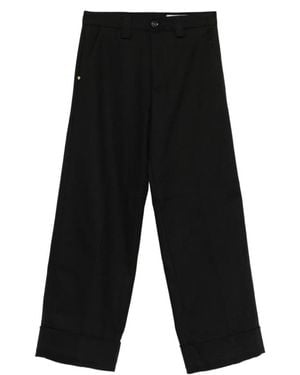 White Sand Zwarte Zijden &Amp; Nylon Broek