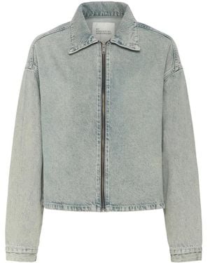 My Essential Wardrobe Denim Jackets - Grigio