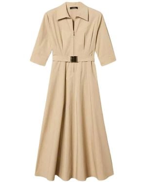 Twinset Midi Dresses - Natural