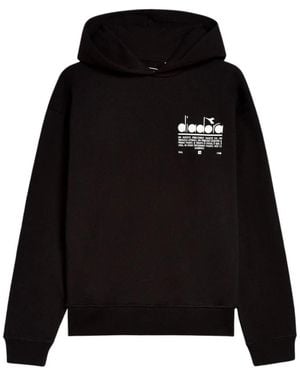 Diadora Hoodies - Nero