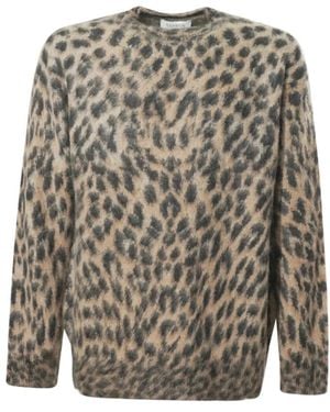 Laneus Round-Neck Knitwear - Grigio