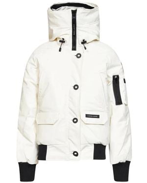 Canada Goose Jassen ,Wit ,Katoen Chilliwack Bomber