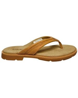 Timberland Flip Flops - Metallic