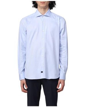 Fay Casual Shirts - Blue