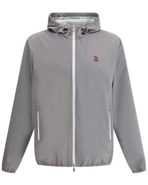Brunello Cucinelli Light Jackets - Grey