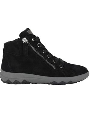 Waldläufer Lace-Up Boots - Negro