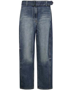 Magda Butrym Straight Jeans - Azul