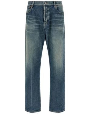 Saint Laurent Straight Fit Jeans - Blue