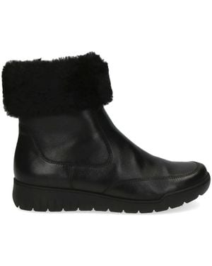Caprice Ankle Boots - Black