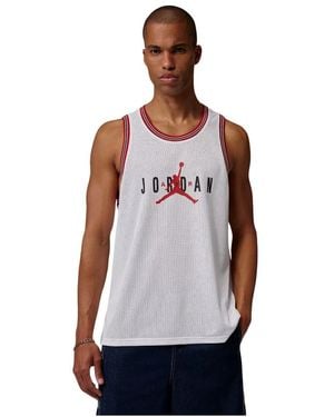 Nike Brooklyn Mesh Jersey - Wit