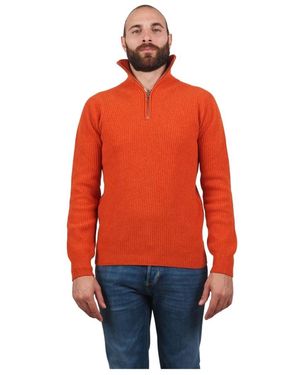AT.P.CO Half-Zip Pullover - Rot