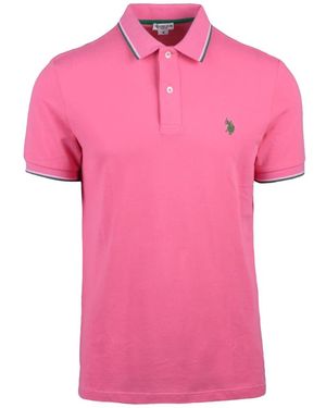 U.S. POLO ASSN. Polo Shirts - Rosa