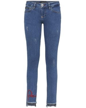 Philipp Plein Skinny Jeans - Azul