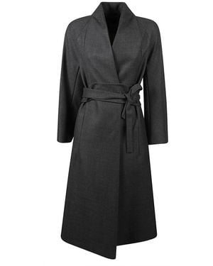 Max Mara Jassen ,Grijs ,Leer Mxtdivo - Zwart