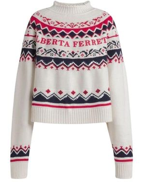 Alberta Ferretti Turtlenecks - Pink