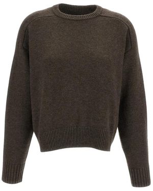Loulou de Saison Round-Neck Knitwear - Grey