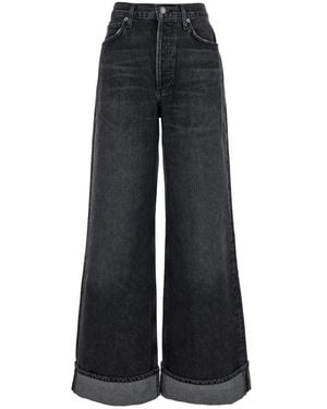 Agolde Wide Jeans - Black