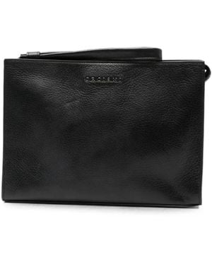 Orciani Cross Body Messenger - Black