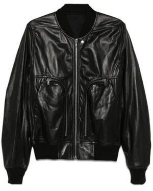 Rick Owens Bomber Jassen - Zwart
