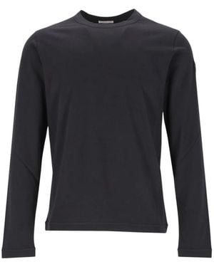 Moncler Long Sleeve T-Shirts - Black