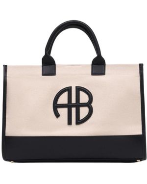 Anine Bing Medium Lara Shopper Tas - Zwart