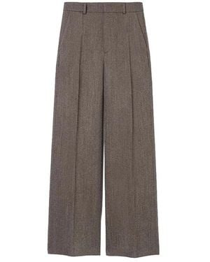 Séfr Suit Trousers - Marrone