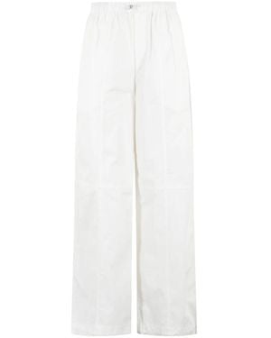 Isabelle Blanche Wide Trousers - Blanco