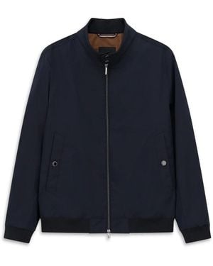 Bugatti V?Jjaka Met Verhoogde Kraag - Blauw