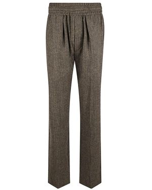 Isabel Marant Straight Trousers - Grey