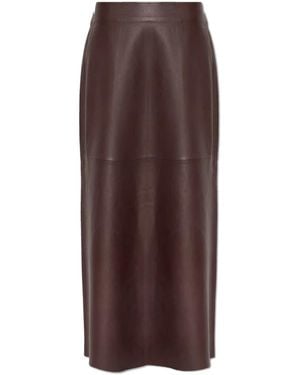 Samsøe & Samsøe Maxi Skirts - Marrón