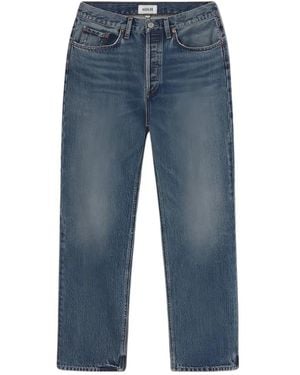 Agolde Rechte Jeans - Blauw
