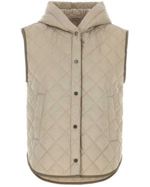 Brunello Cucinelli Vests - Neutro