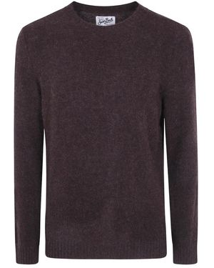 MC2 Saint Barth Round-Neck Knitwear - Bleu