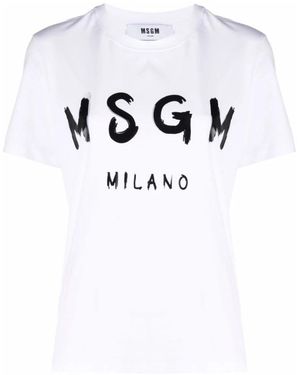 MSGM T-Shirts - White