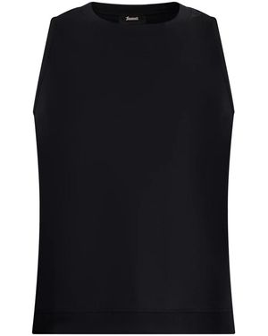 Laminar Sleeveless Tops - Negro