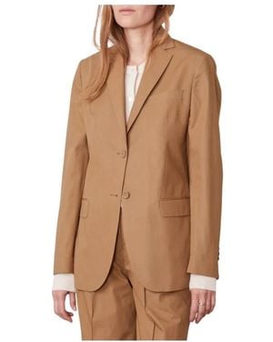 Officine Generale Americana Charlene Algodón - Braun