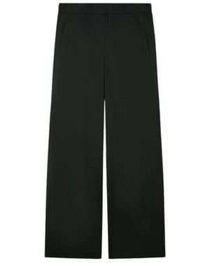 Patrizia Pepe Wide Trousers - Noir