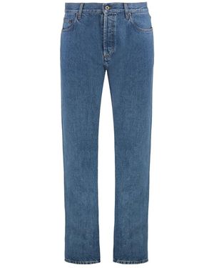 Burberry Straight Fit Jeans - Blue