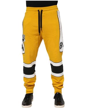 Dolce & Gabbana Joggers - Yellow
