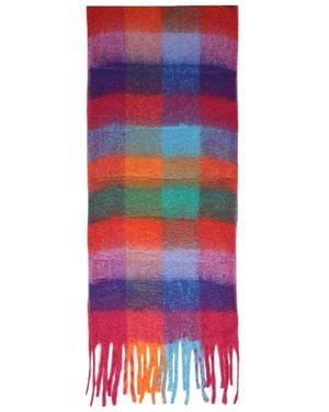 Pieces Winter Scarves - Red