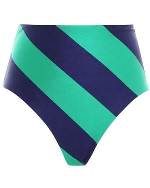 Zimmermann High-Waisted Bikini Bottom - Groen