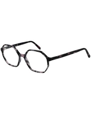 Andy Wolf Accessoires ,Zwart ,Wol Volledig Montuur Vierkant Optisch Montuur
